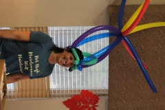 Fall festival adult balloon hat