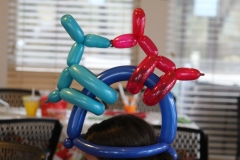 Fall festival balloon hat