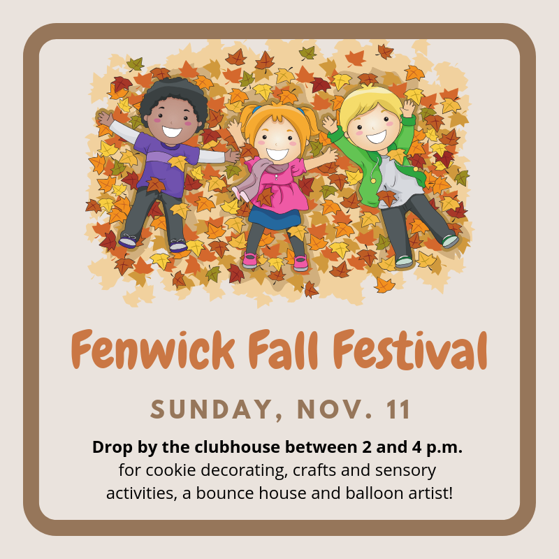 2018 Fenwick Fall Festival Fenwick HOA
